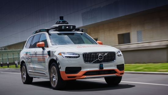 Volvo un DiDi strādā pie robotizētiem taksometriem